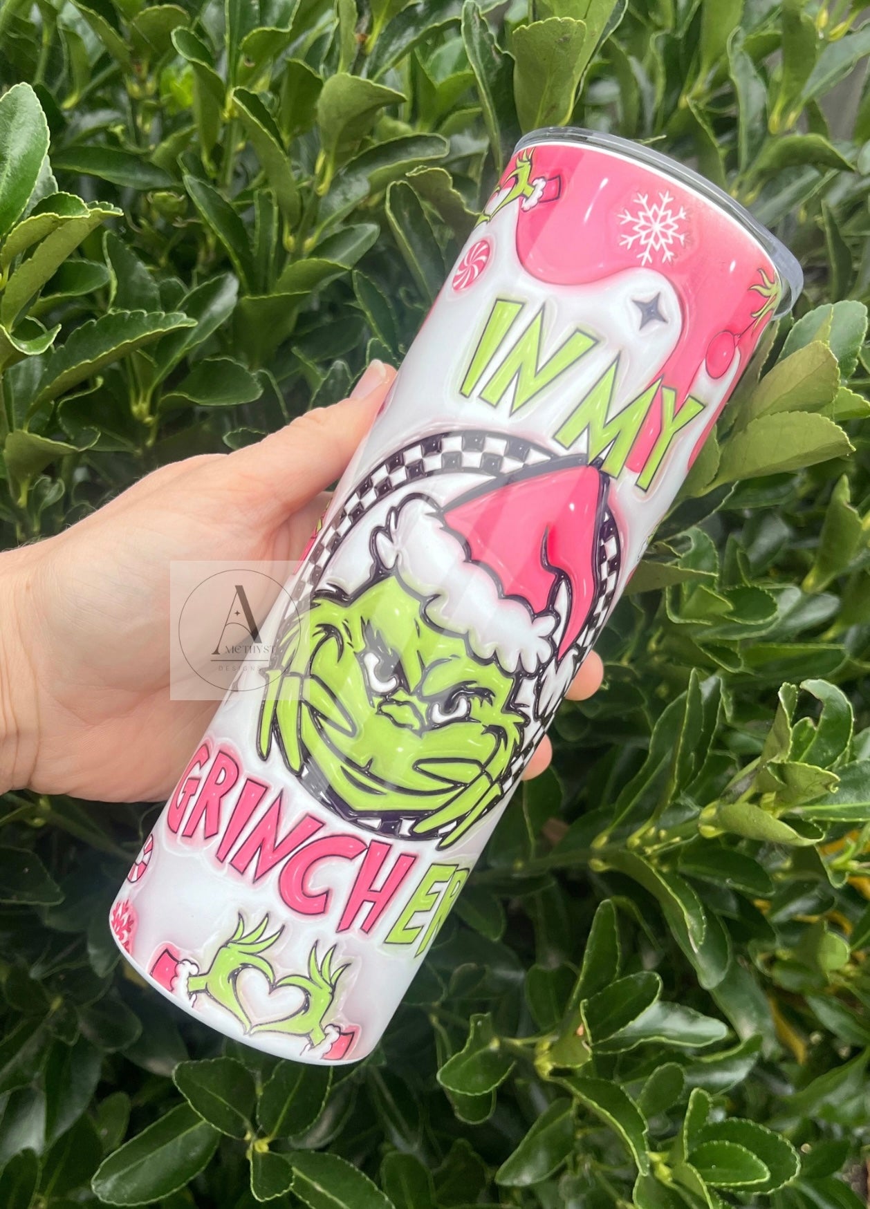 In my "Grinch" era Insulated 20oz Tumbler | Reusable Tumbler | Insulated Tumbler