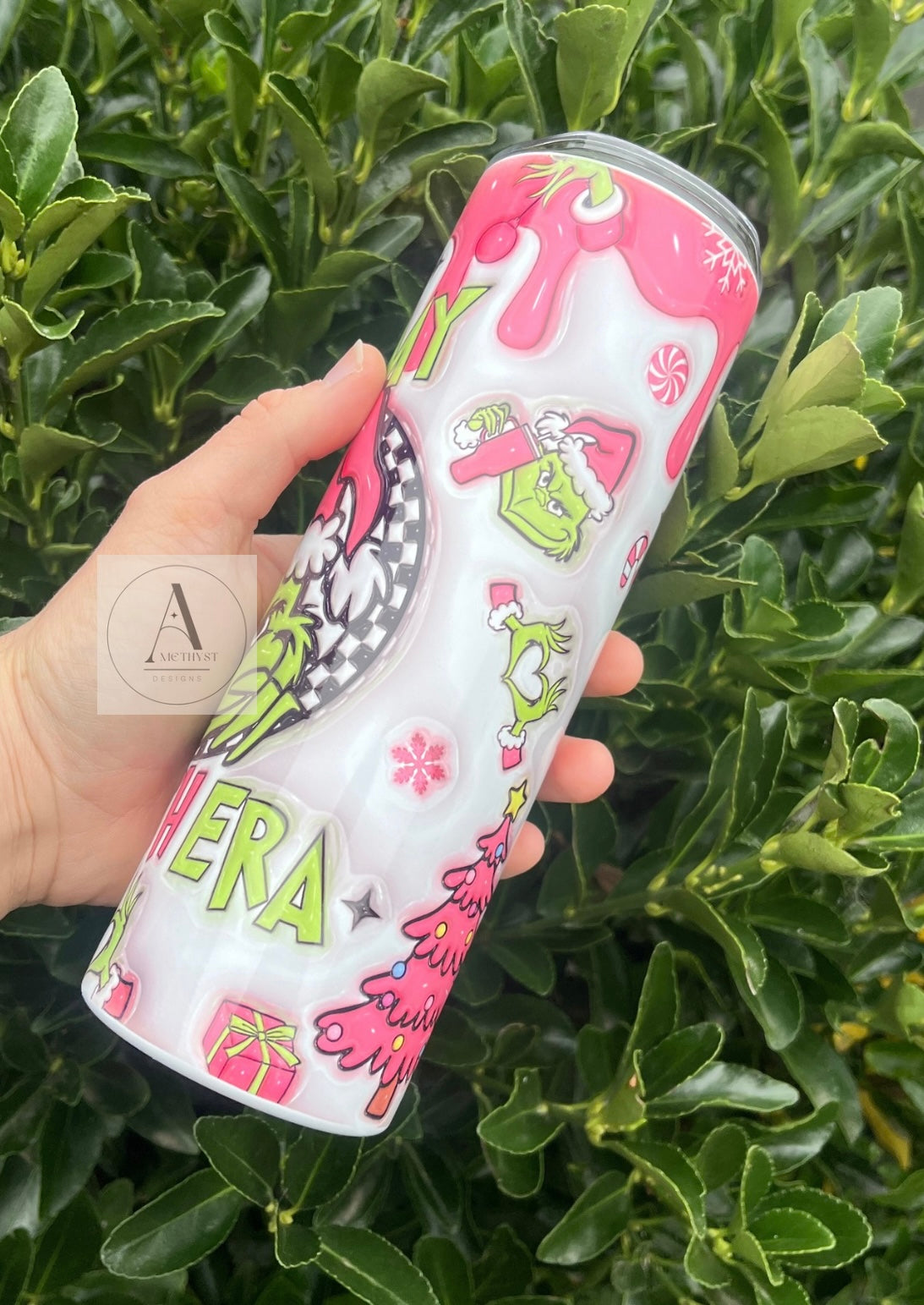 In my "Grinch" era Insulated 20oz Tumbler | Reusable Tumbler | Insulated Tumbler