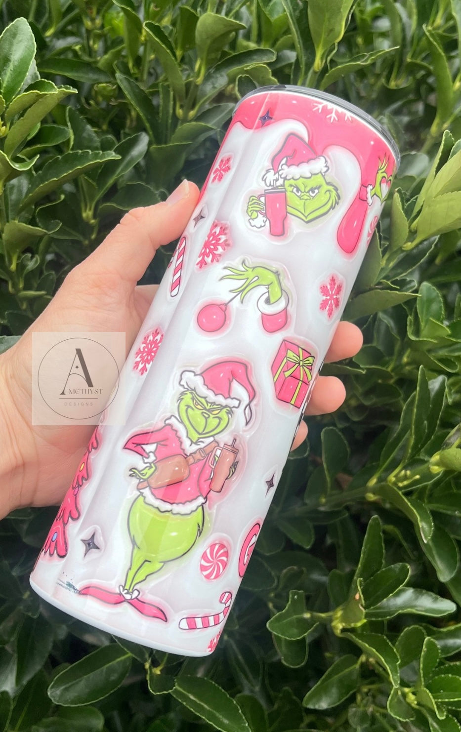 In my "Grinch" era Insulated 20oz Tumbler | Reusable Tumbler | Insulated Tumbler