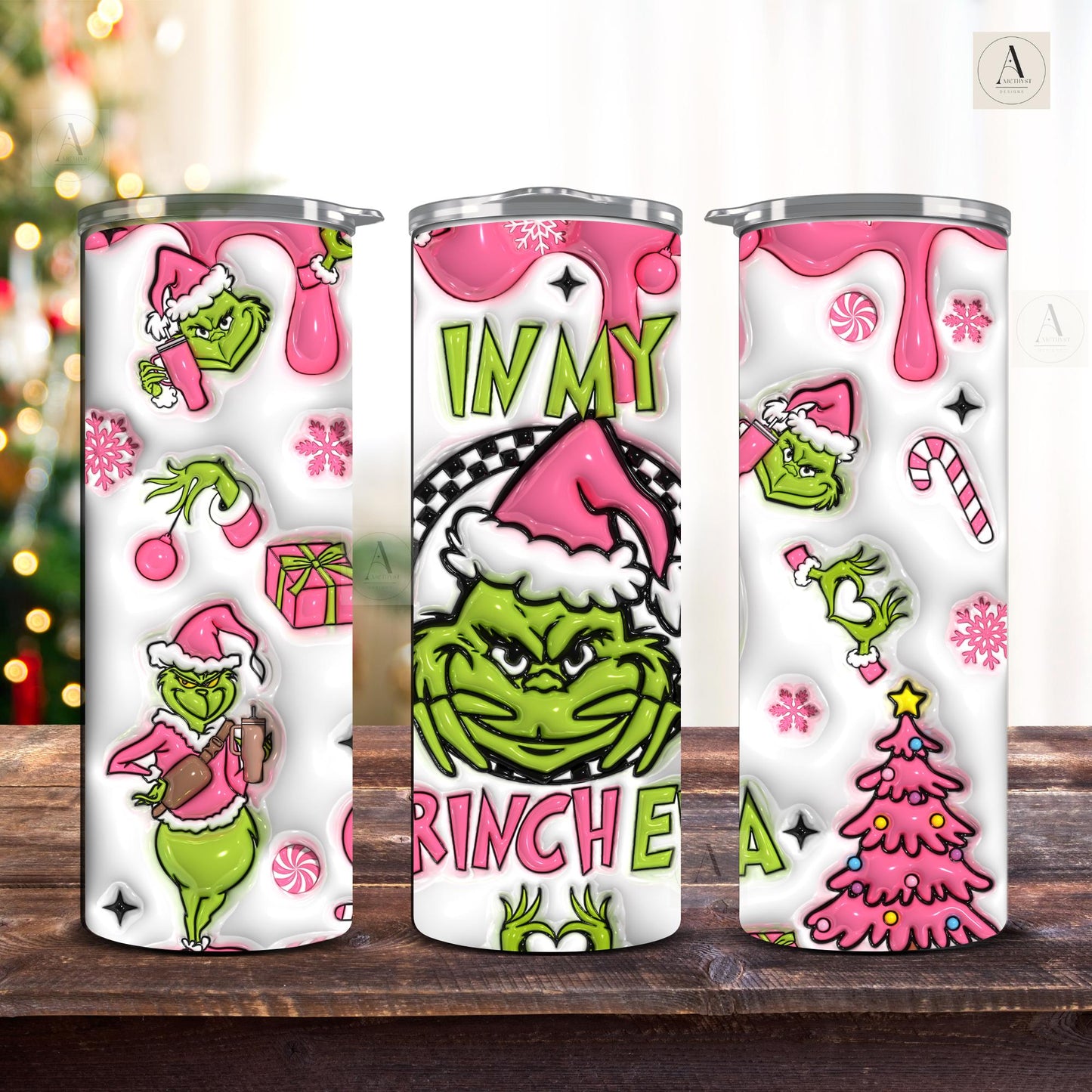In my "Grinch" era Insulated 20oz Tumbler | Reusable Tumbler | Insulated Tumbler